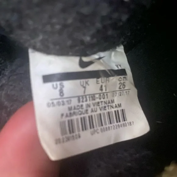 RARE Nike SB Zoom Dunk High Pro BOTA Black (Size 8) - Picture 7 of 7